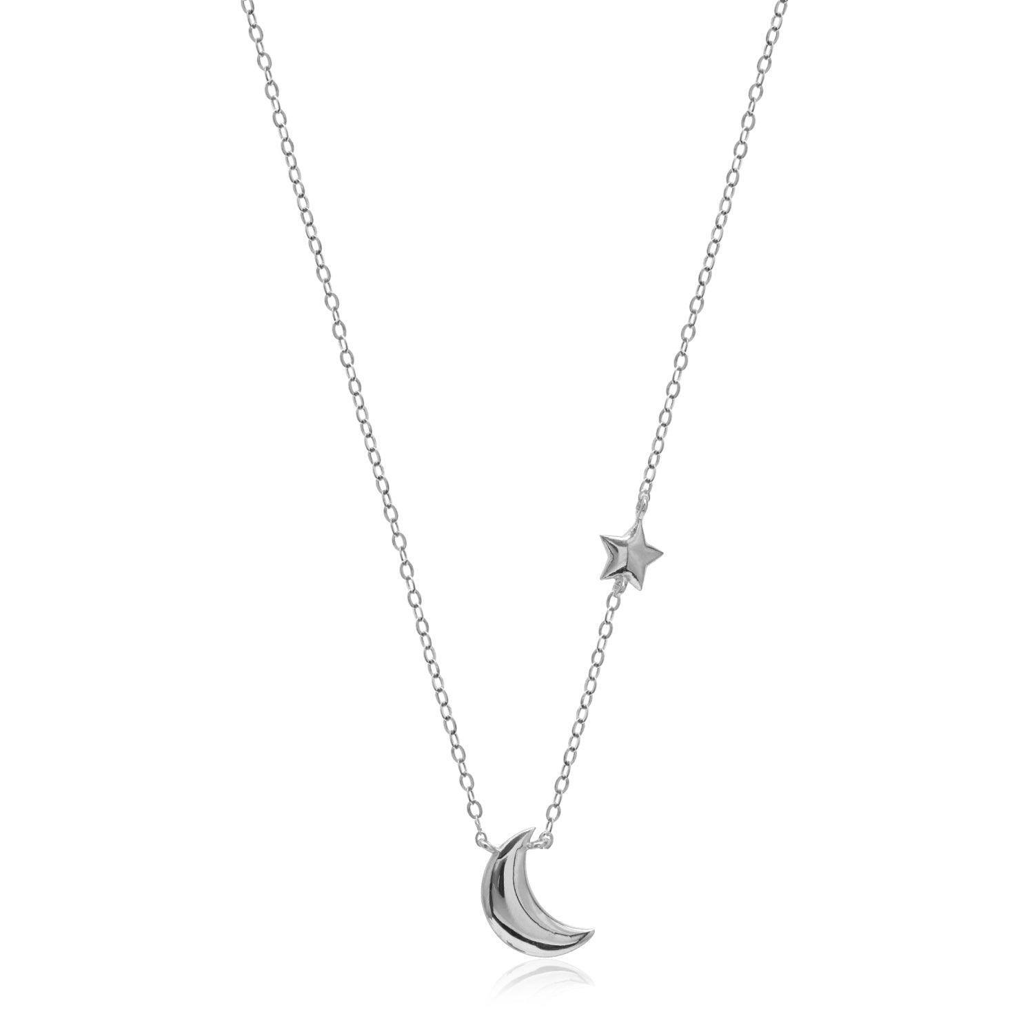 Star and Crescent Necklace - Glamie Jewelry