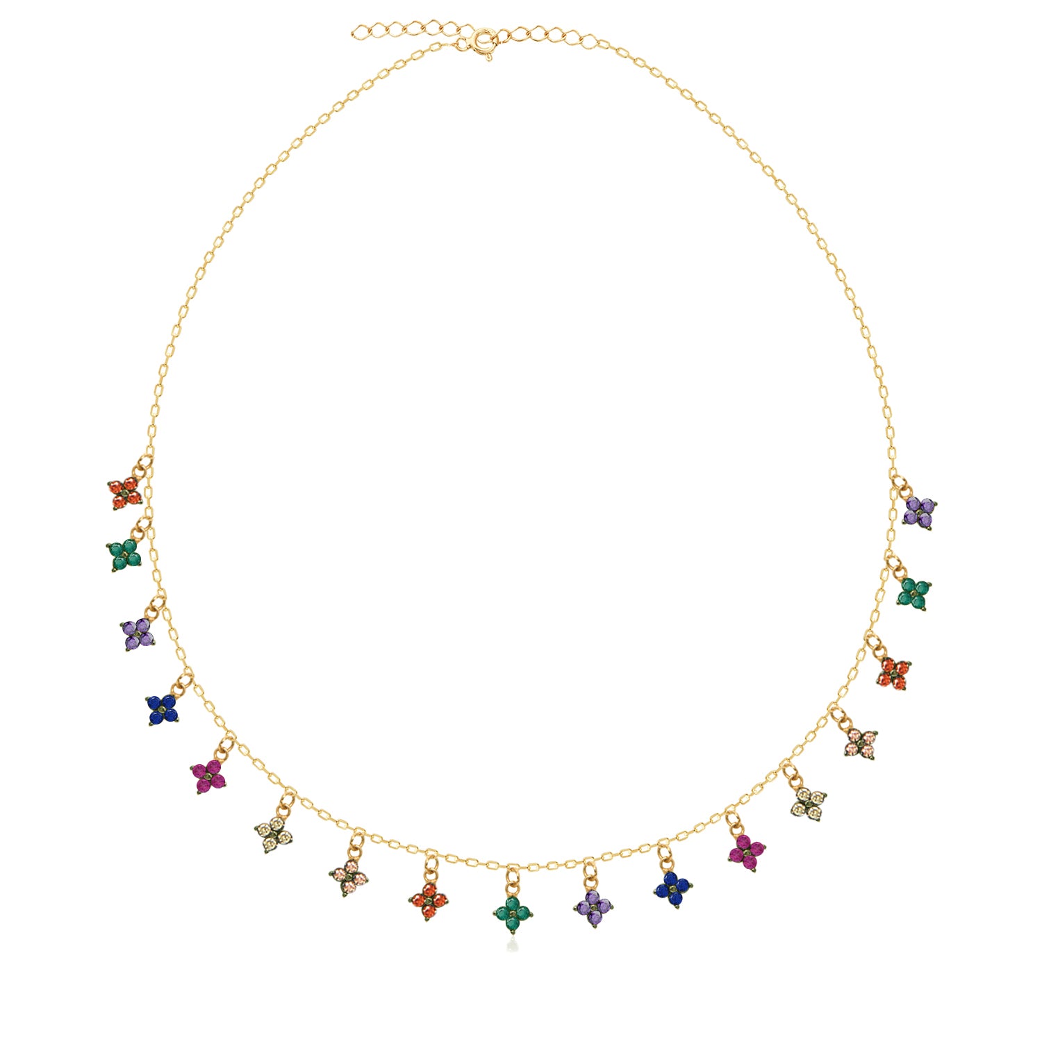 Rainbow Necklace - Glamie Jewelry