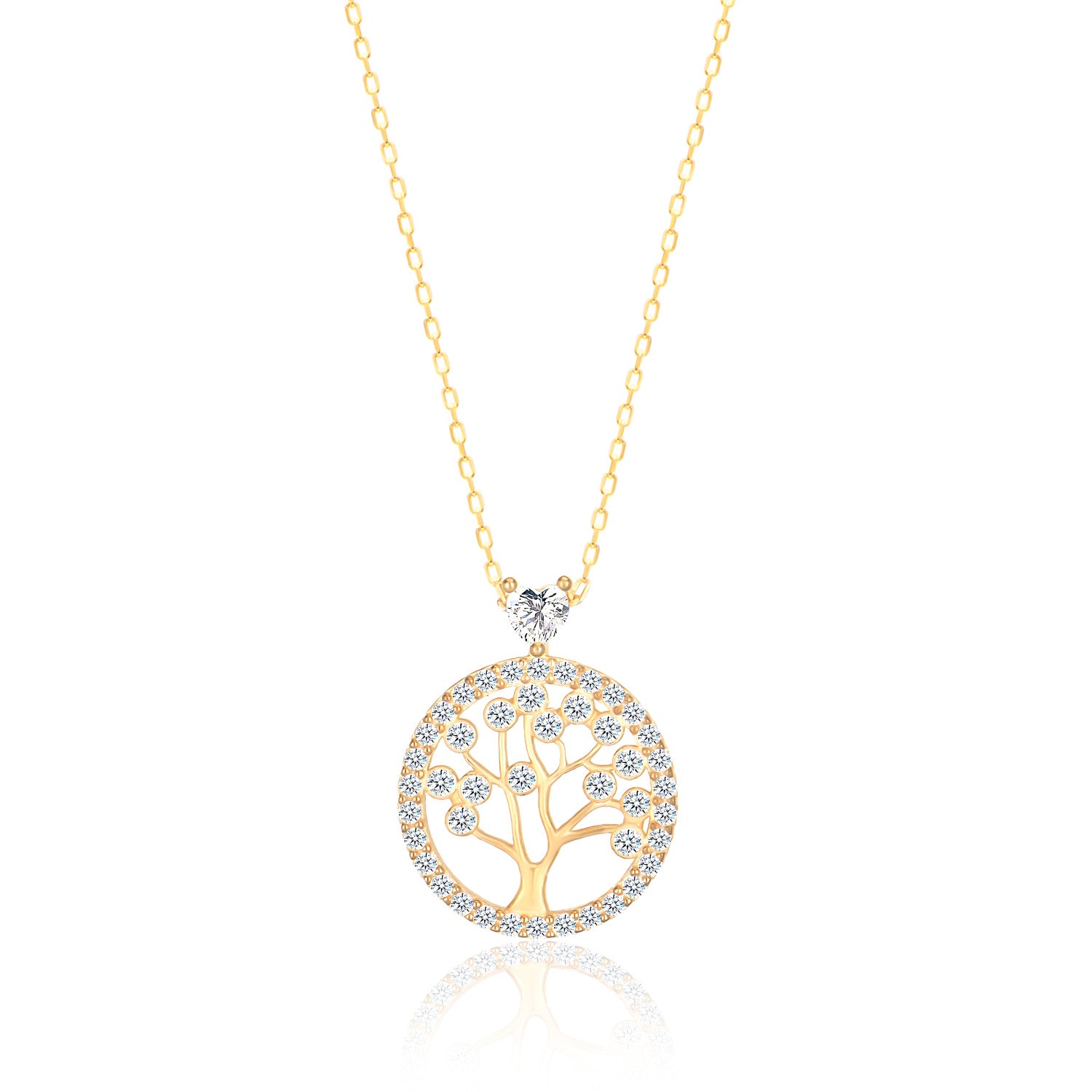 Stone Tree Of Life Necklace - Glamie Jewelry