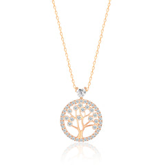 Stone Tree Of Life Necklace - Glamie Jewelry