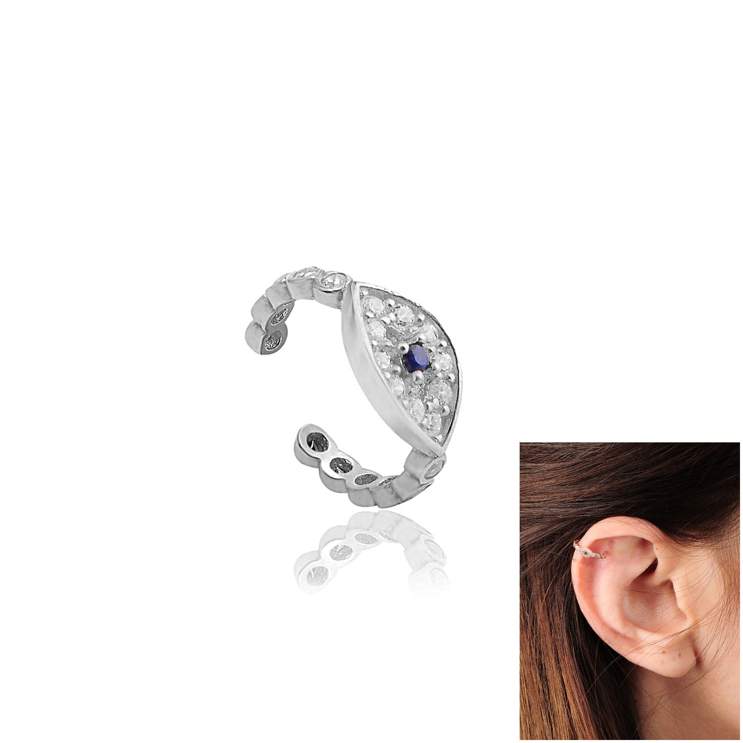 Eye Earcuff - Glamie Jewelry