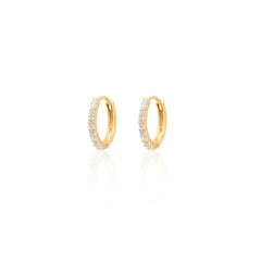 Single Row Mini Stone Earring - Glamie Jewelry