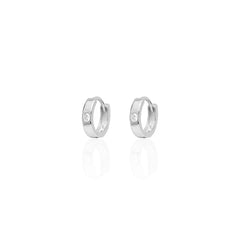 Mini One Stone Earring - Glamie Jewelry