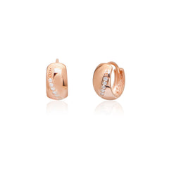 Mini Cambered Earring - Glamie Jewelry