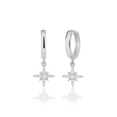 Stone Star Earrings - Glamie Jewelry