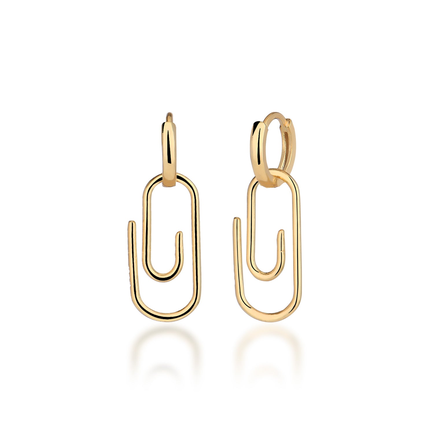 Paperclip Earring - Glamie Jewelry