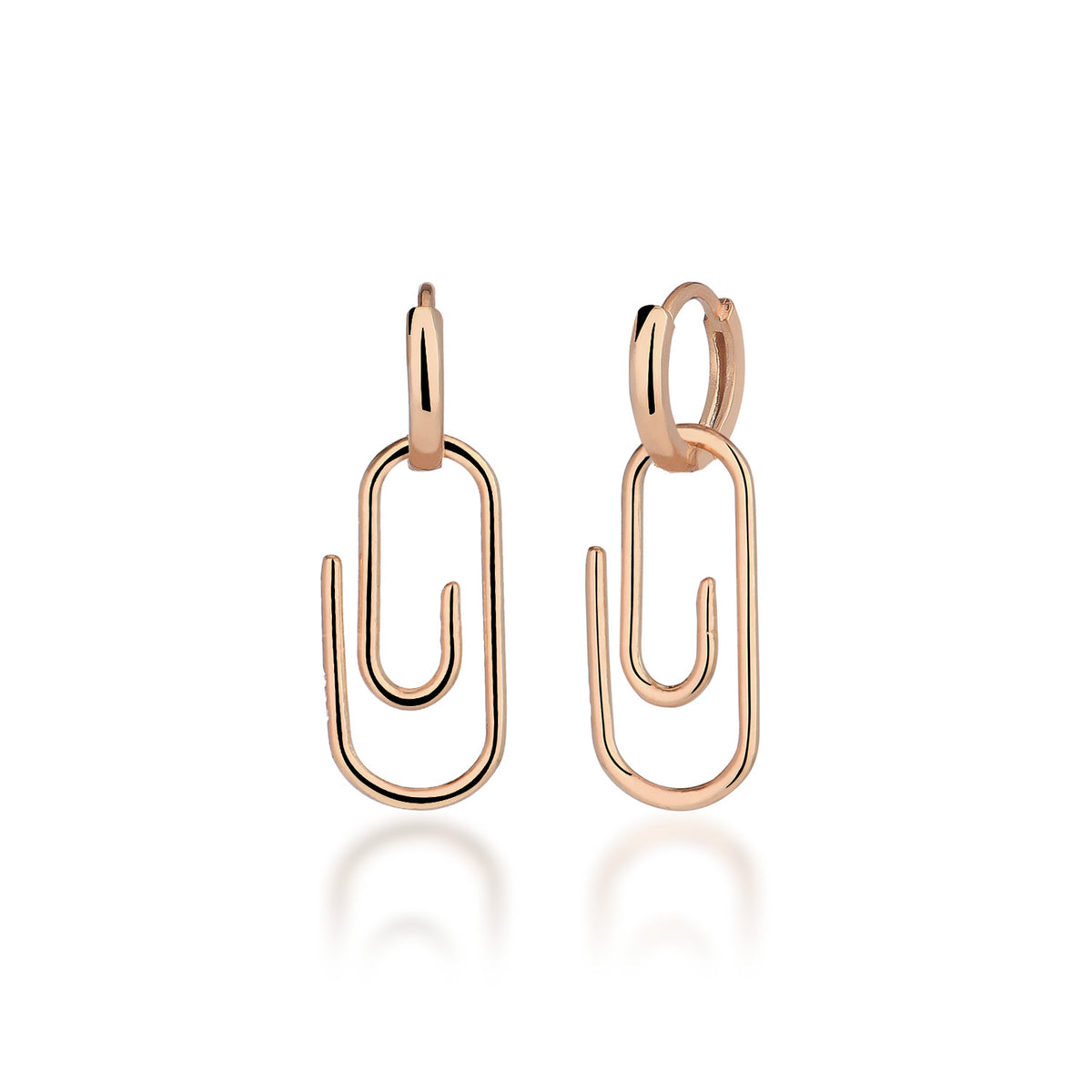 Paperclip Earring - Glamie Jewelry