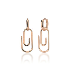 Paperclip Earring - Glamie Jewelry