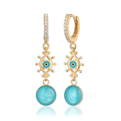 Dangle Eye Earrings - Glamie Jewelry