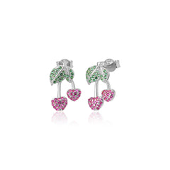 Cherry Stud Earring - Glamie Jewelry