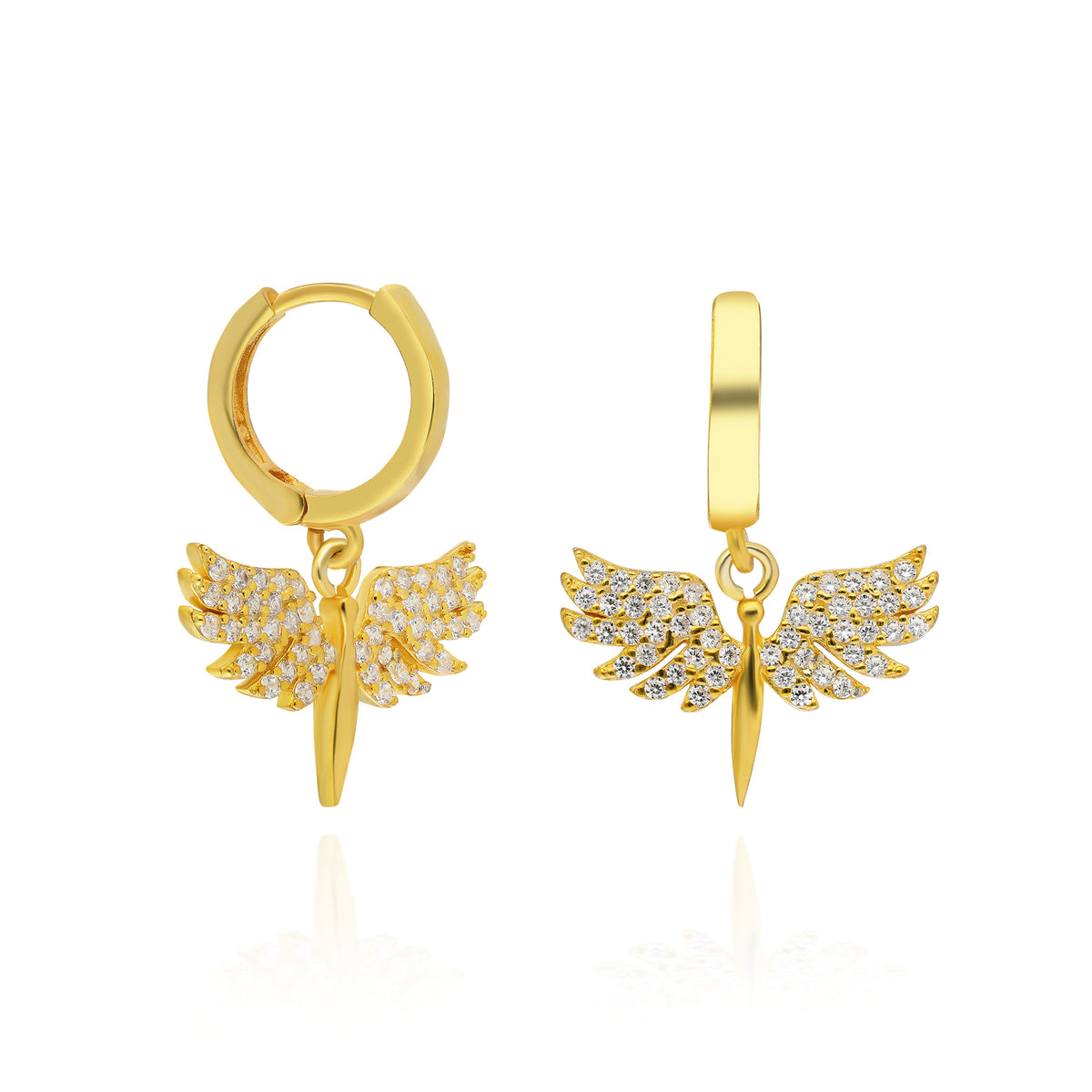 Michael Wings Earring - Glamie Jewelry