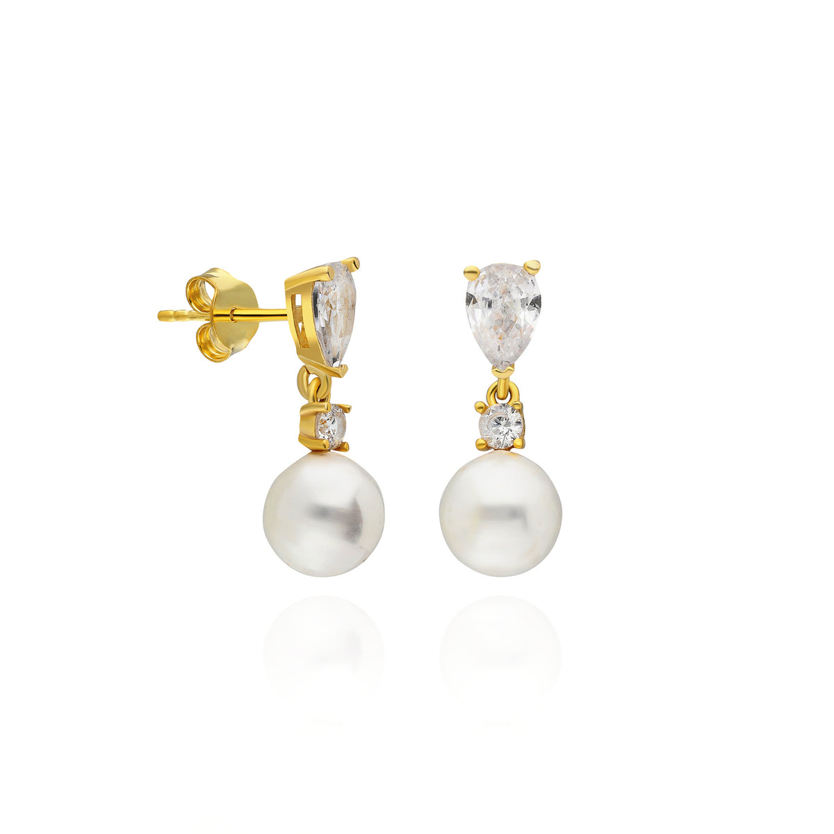 Pearl Dangle Earring - Glamie Jewelry